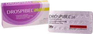 Drospibel 20 étui blister face arrière